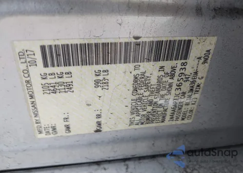 2018 Nissan Maxima 3.5 Sv from USA, damaged, VIN 1N4AA6AP1JC365938